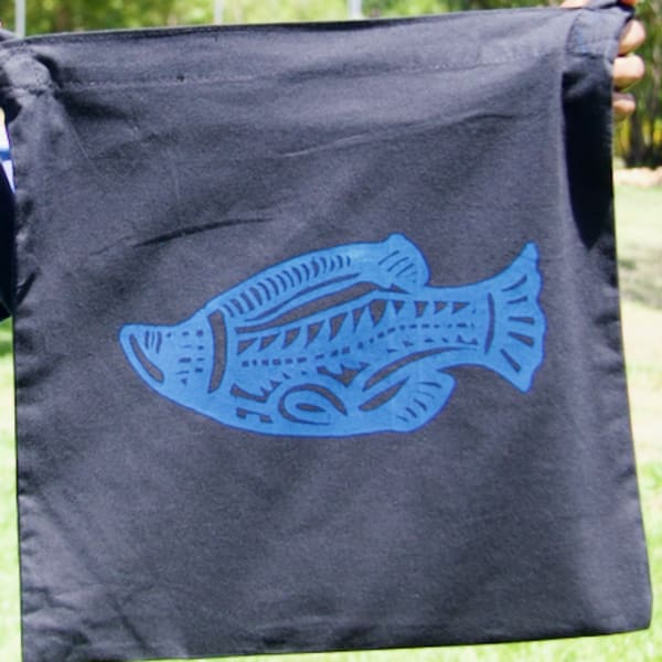 Blue Barramundi Cloth Bag
